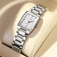 Special Interest Light Luxury Vintage Wine Bucket Waterproof Women's Watch