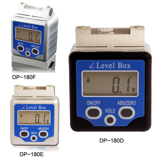 Electronic protractor, angle meter, inclinometer, star finder