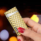 Thin Windproof Red Flame Gas Lighter