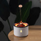 Jellyfish Flame And Blue Volcano Humidifier Air Diffuser Wholesale Portable Flame Oil Essential Aroma Mini Volcanic Diffuser With Remote Control