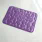 Pebble Stone Bathroom Carpet Toilet Floor Mat Door Mat