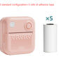 Mini Label Printer Student Pocket Portable Printer