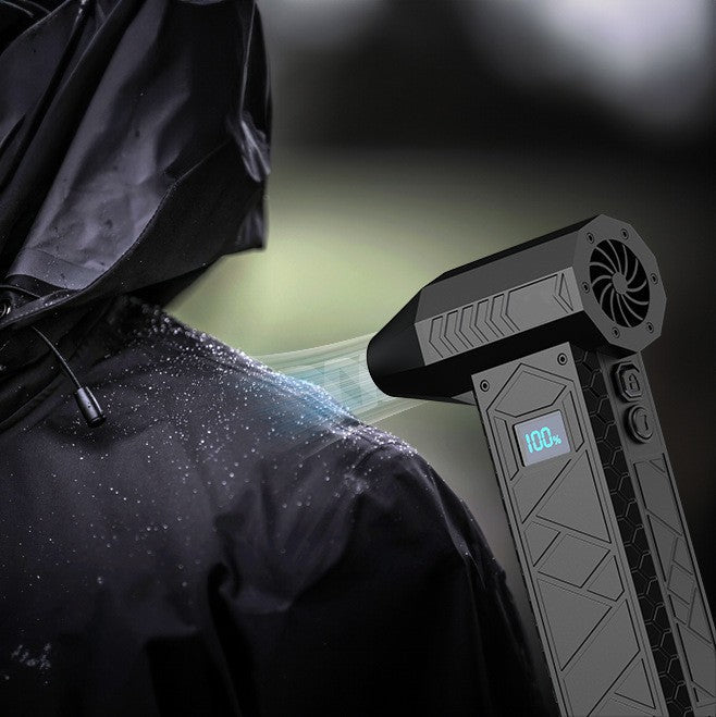 Outdoor Portable Brushless Motor With Display 130000-turn High-speed Turbo Fan
