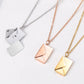 Fashion Jewelry Envelop Necklace Women Lover Letter Pendant Best Gifts For Girlfriend