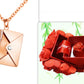 Fashion Jewelry Envelop Necklace Women Lover Letter Pendant Best Gifts For Girlfriend