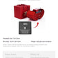 Fashion Jewelry Box Red Apple Christmas Gift Necklace Eternal Rose For Girl Mother's Day Valentine's Day Gifts With Artificial Flower Rose Flower Jewelry Box